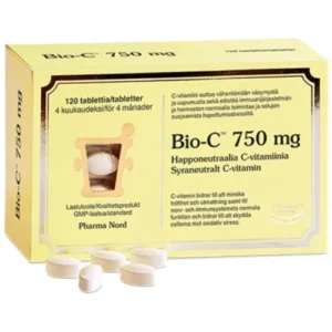 Витамин C Pharma Nord Bio-C 750 мг, 120 табл с нейтральной кислотностью