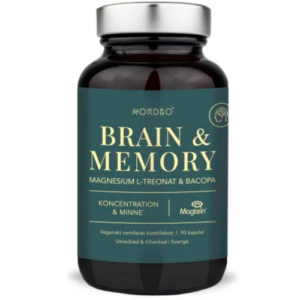 Витамины для поддержания памяти и концентрации Nordbo Brain & Memory Magnesium 90 капс
