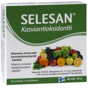 Антиоксидантный комплекс Selesan® Kasvianti­oksidantti 60 табл