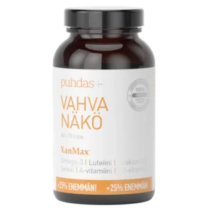 Омега 3 и витамины для зрения PUHDAS+ Vahva Näkö kapseli 60 капс