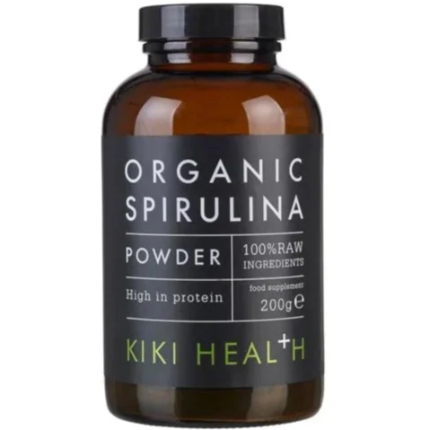Органический порошок спирулины Kiki Health Luomu Spirulina 200 гр