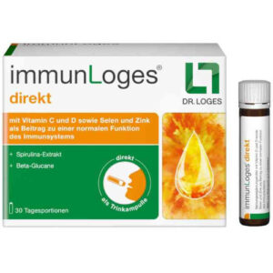 Питьевые ампулы для иимунитета immunLoges direkt Trinkampullen 30 шт