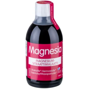 Жидкий магний Magnesia Magnesiumsitraattimalaatti 500 мл